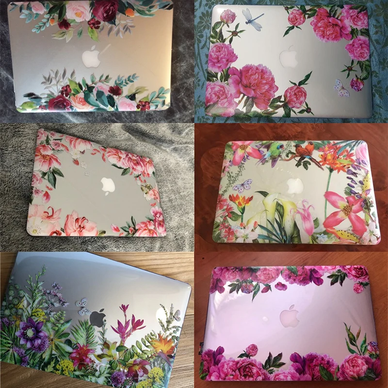 МТТ Акварель Цветы Crystal Case для Macbook Air 13 дюймов retina A1932 для apple macbook pro 13 15 Touch Bar A1989 A1990