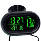 Многофункциональный цифровой счетчик моточасов, автомобильный термометр, вольтметр, часы с автоматическим измерителем температуры, DC12V-24V