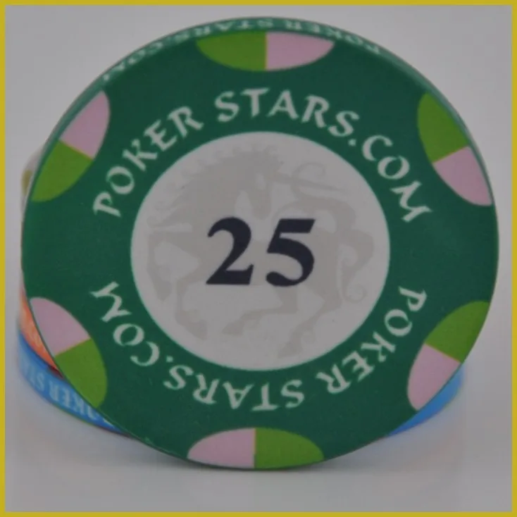 CP-018(A) Покер Stars.com, церемониальные фишки казино, 100 шт в алюминиевом корпусе, бесплатно