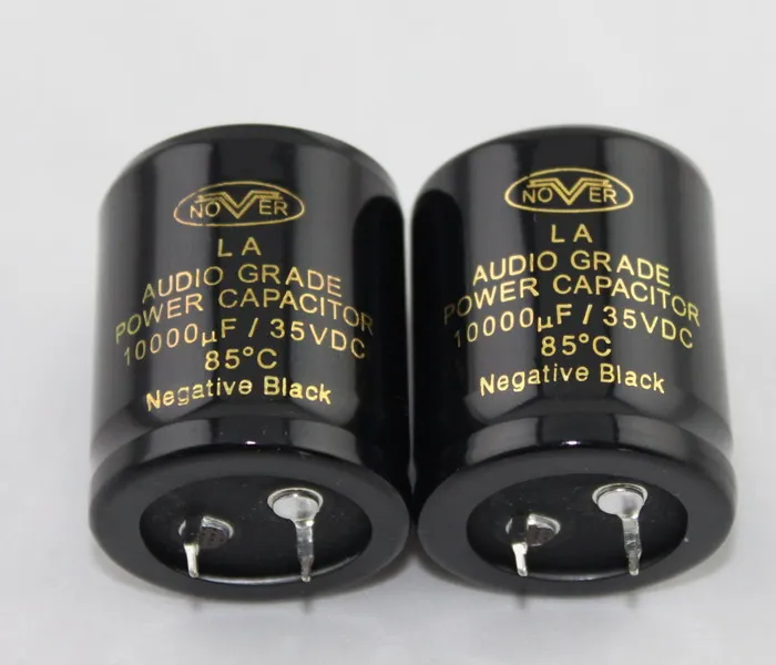

YJ 2pcs NOVER high-end cap 10000uf 35V Capacitors 30*35MM audio Capacitors