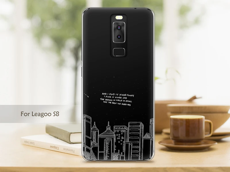 EiiMoo милый мультяшный чехол для телефона Leagoo S8 чехол 5,7" роскошный 3D рельефный Fundas Мягкая силиконовая задняя крышка для Leagoo S8 S 8 чехол