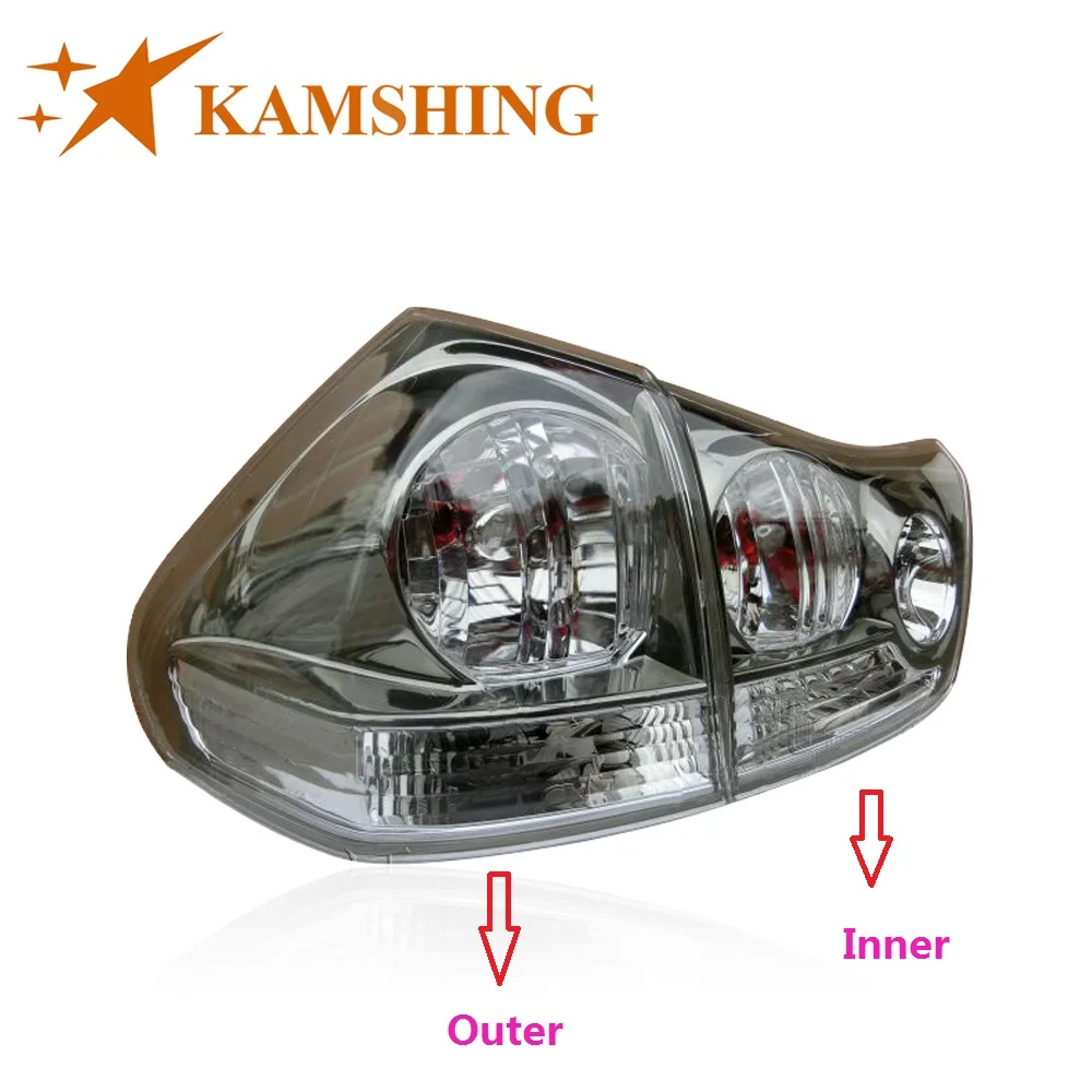 CAPQX, 1 шт., для Lexus RX300, RX330, RX350, 2003-2008, задний бампер, стояночный светильник, задний светильник, задний светильник, фонарь, стоп Предупреждение