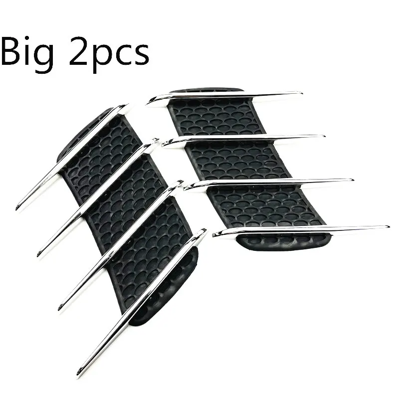 Biger 2pcs 4 шт. автомобиль акула моделирование отверстия для Chevrolet Volt Malibu Camaro Кобальт Orlando Spark Colorado болт Onix траверс блейзер - Название цвета: Biger 2pcs