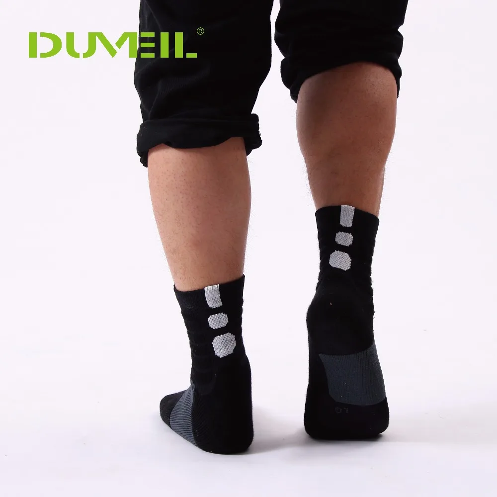 DUVEIL мужские спортивные носки Assist высокие для баскетбола профессиональные