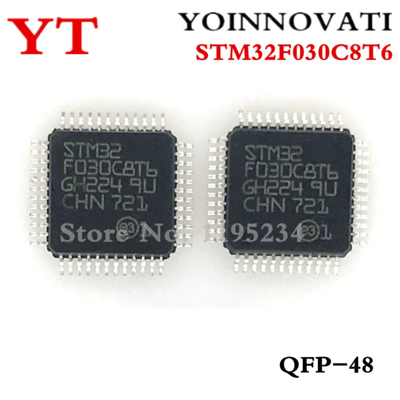 50 шт./лот STM32F030C8T6 32F030C8T6 IC лучшее качество для работы с устройствами которые входят