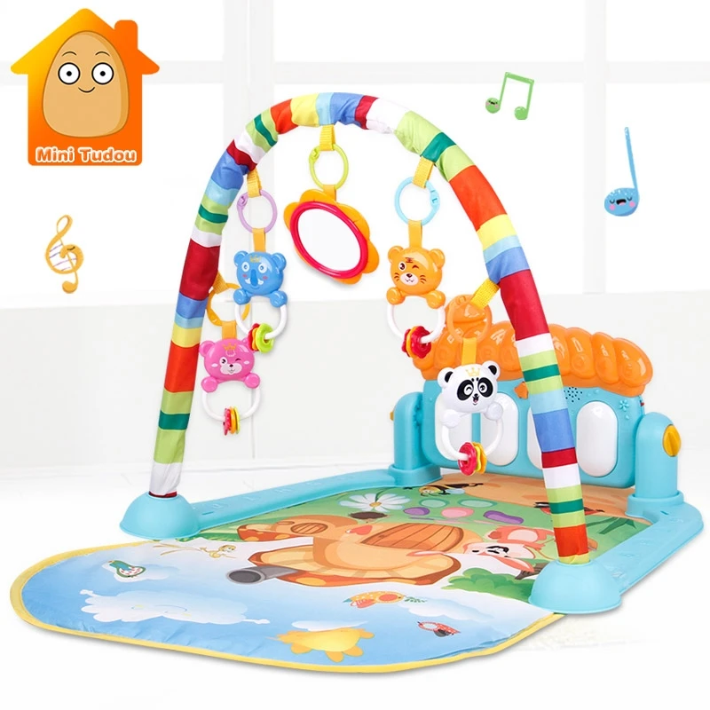

Baby Play Mat Kids Rug Educational Puzzle Tapis Carpet With Piano Cute Animal Playmat Baby Crawling Activity Gym Toys