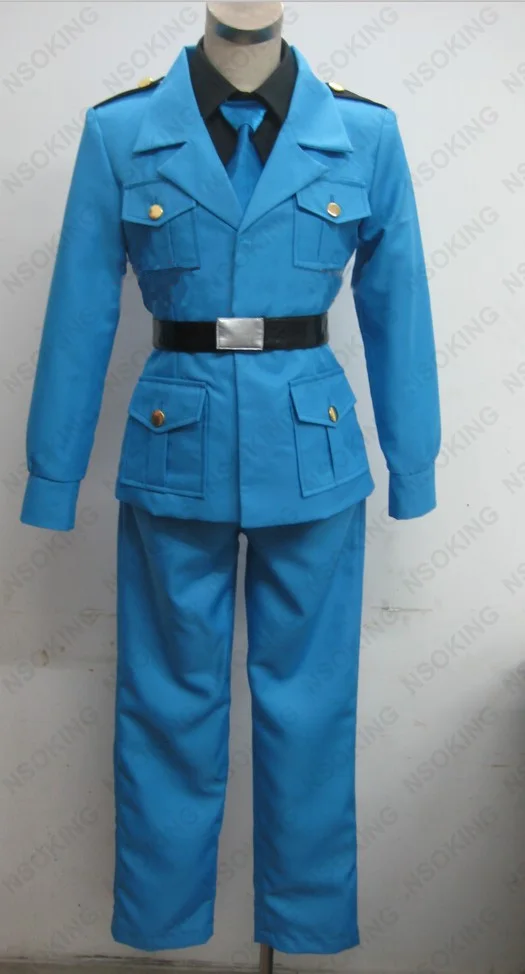 Костюм для косплея из аниме Axis Powers Hetalia APH Feliciano Vargas итальянская военная форма