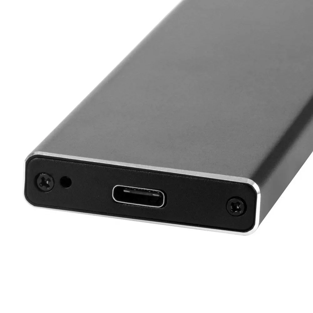 NVMe PCle M.2 SSD корпус USB 3,1 Gen2 type C 10 Гбит/с NGFF M ключ чехол для внешнего жесткого диска для 2230-2280 твердотельного накопителя
