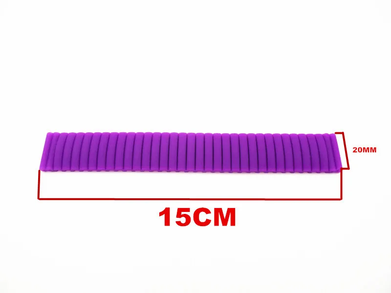 Ремешок резиновый для детских часов эластичный браслет наручных доступно 6