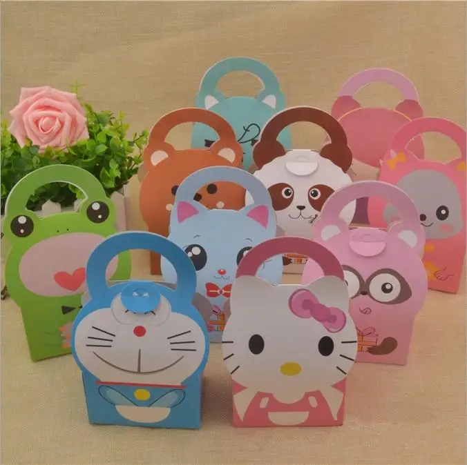 Подарочные коробки и пакеты для детского праздника коробка сладостей с