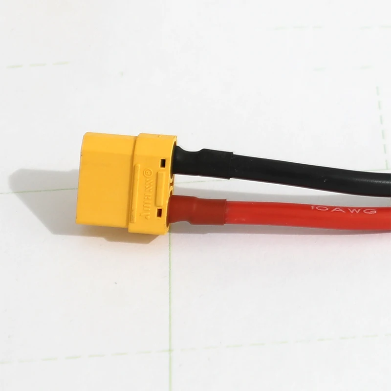 1 шт. штекер XT90 в стиле Deans папа силиконовый провод с 12 см 10awg|Детали и аксессуары| |