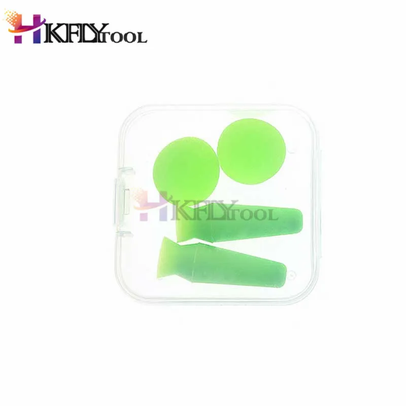 4 шт./компл. офтальмологический прибор для улучшения кожи вокруг глаз инструмент Пластик хирургии глаз Защитная пленка для защиты глаз крышка доска век инструмент - Цвет: Зеленый