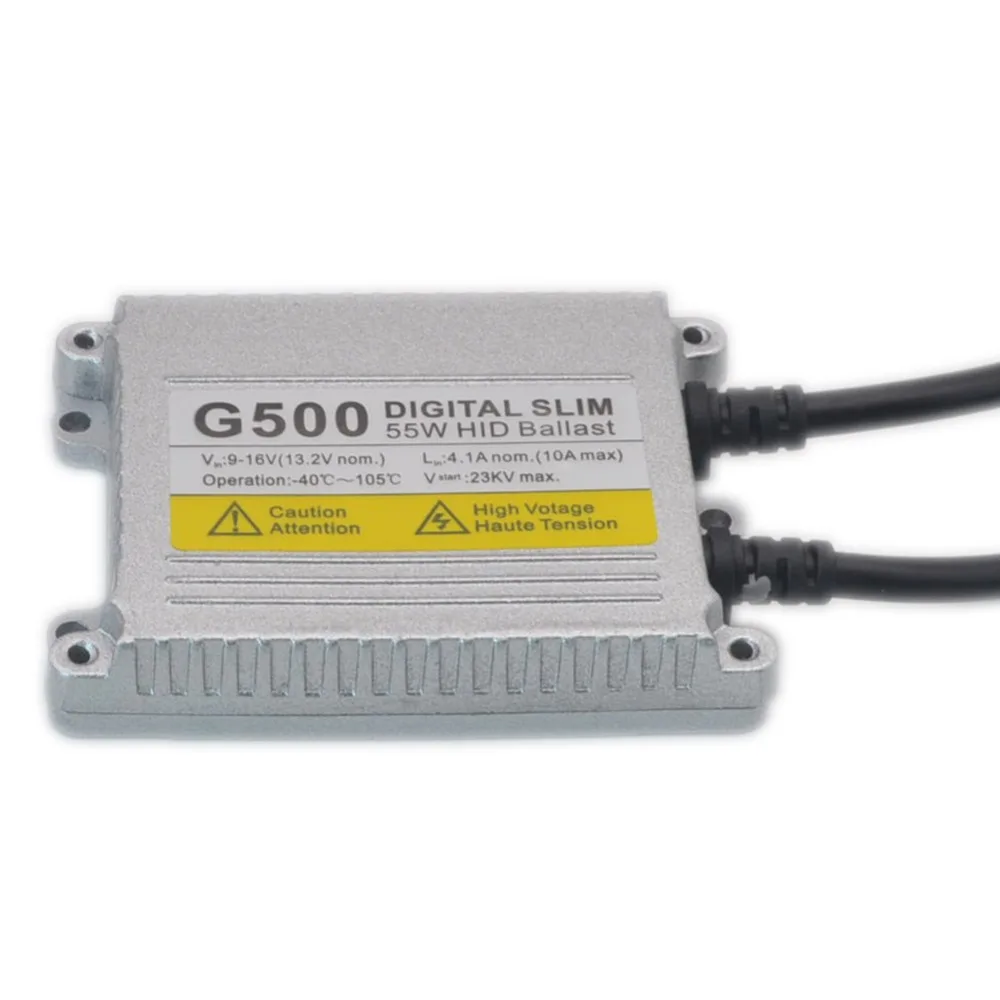 1 шт. AC 55 Вт HID балласт G500 цифровой конверсионный ксеноновый блок зажигания для