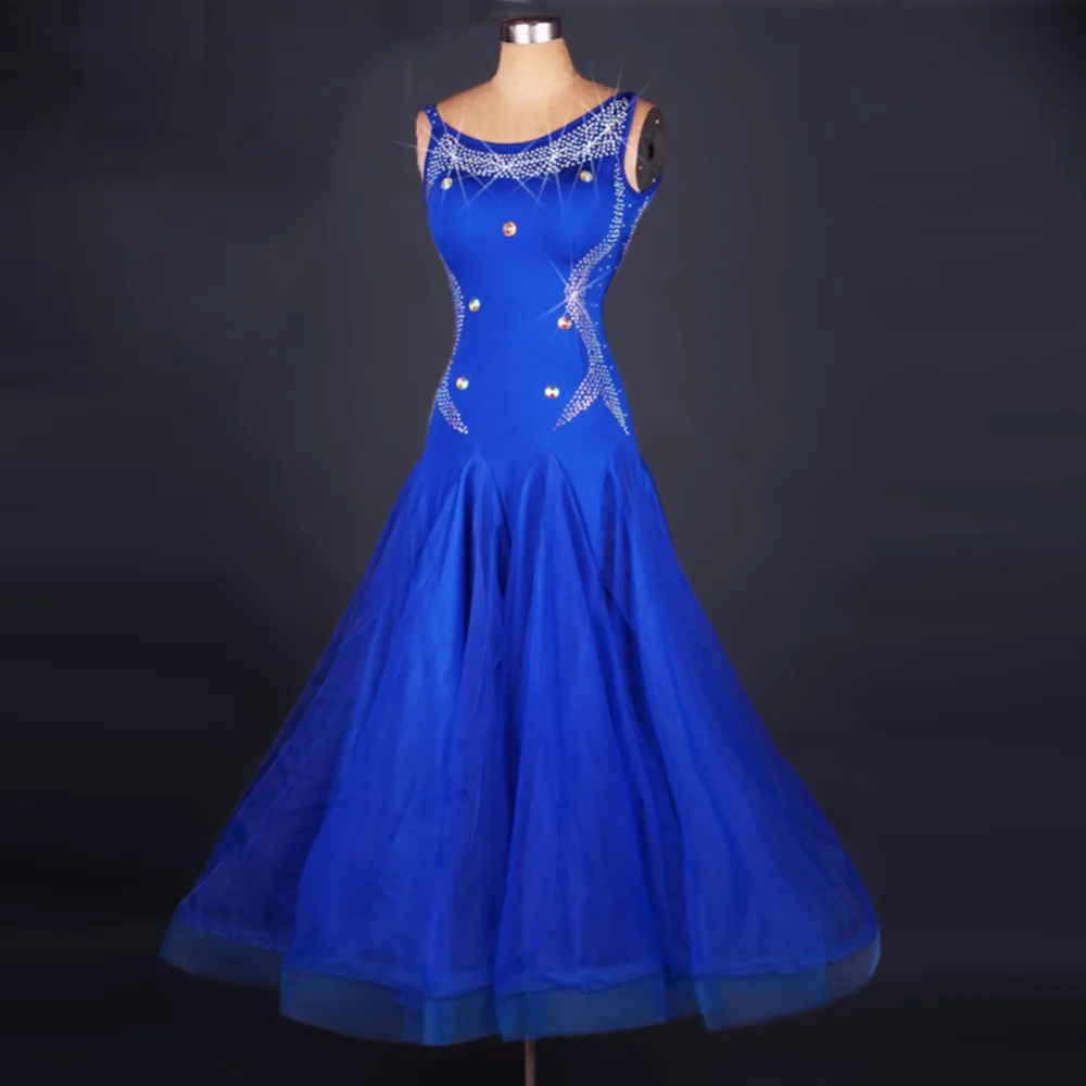 2017 новые женские Бальные Танцевальные соревновательные платья из органзы без