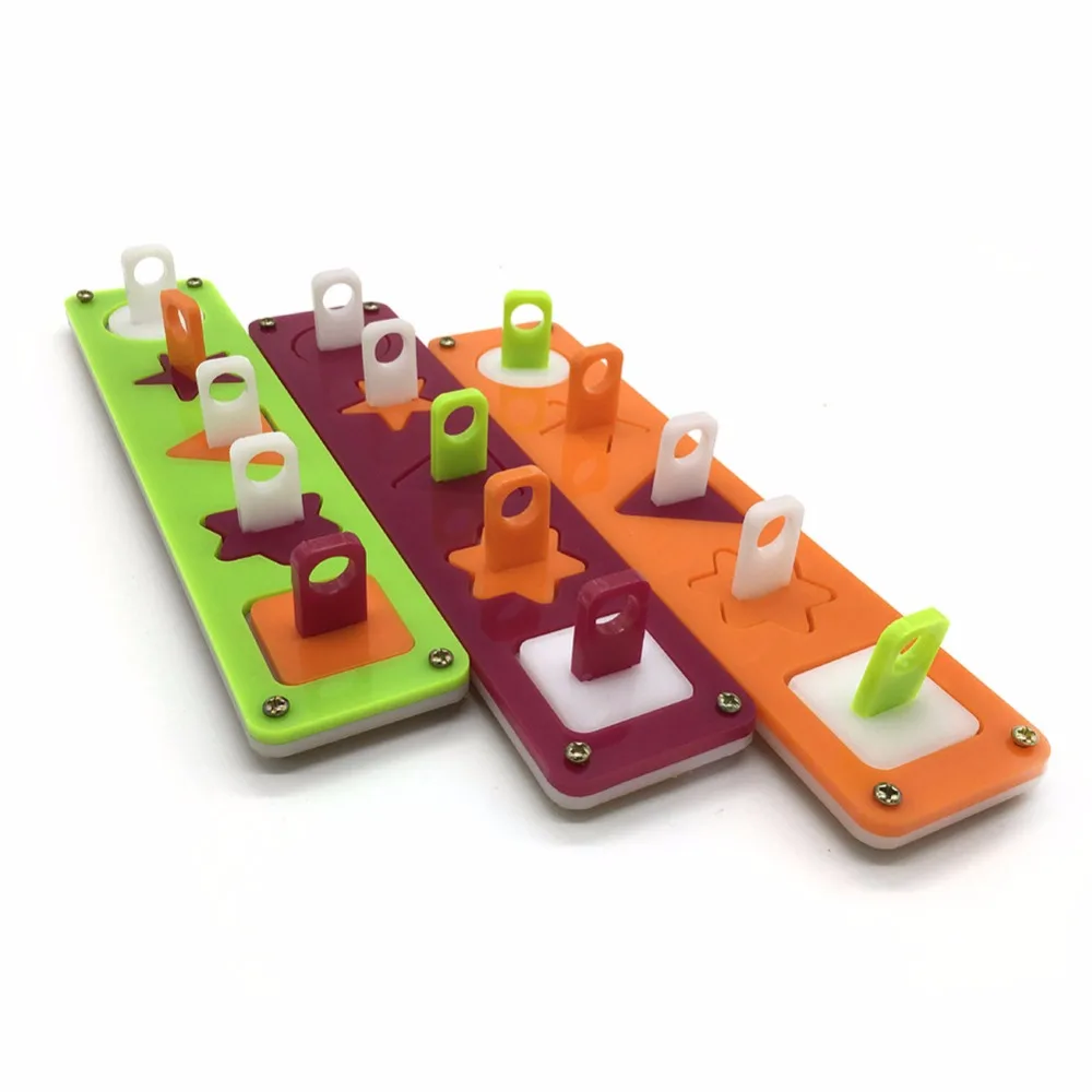 Узор разделения попугай птица игрушки головоломка Training Интеллектуальное