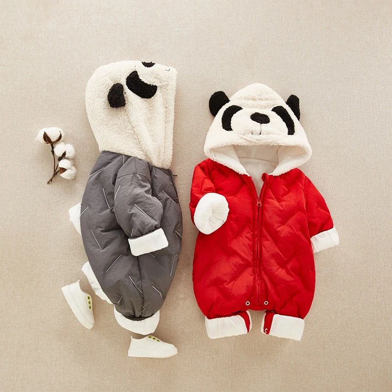 Детский комбинезон унисекс детская зимняя одежда для мальчиков и девочек