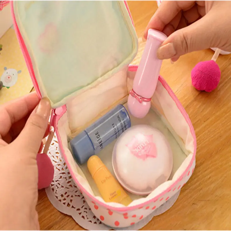 Милый мультфильм гигиеническая салфетка сумка для хранения 100% хлопок пакет