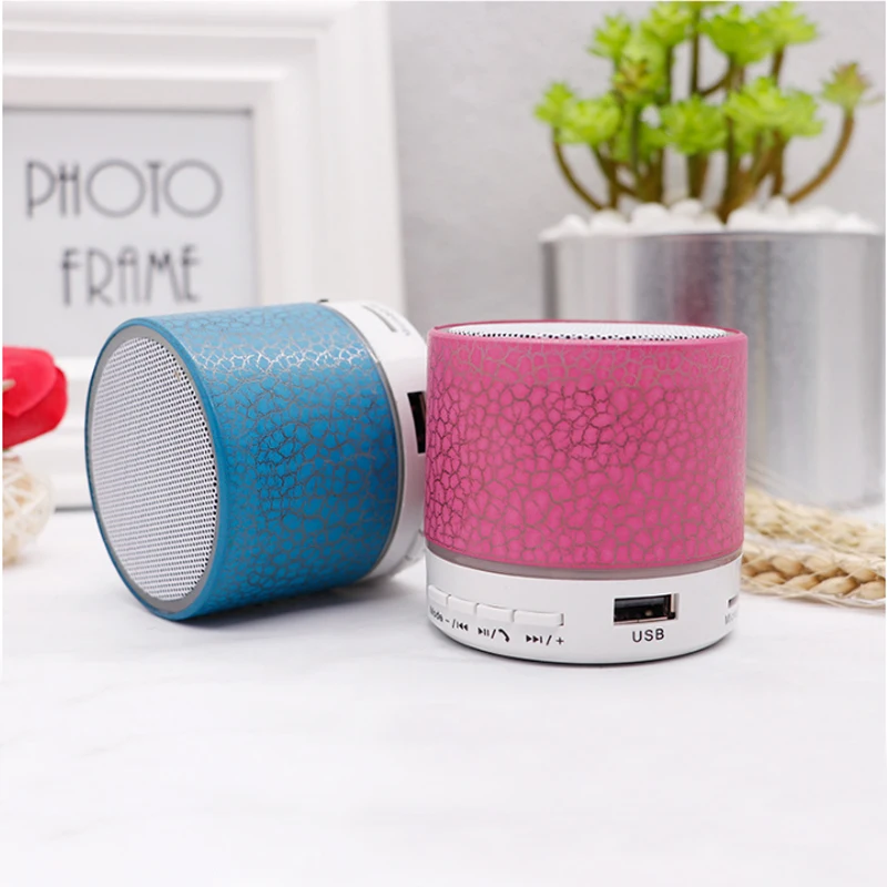 A9 Bluetooth динамик мини беспроводной громкий трещины светодиодный TF USB Сабвуфер