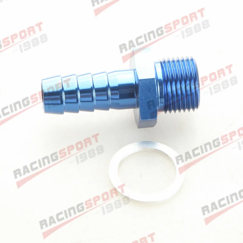 Для BOSCH 044 топливный насос Впускной M12X 1,5 до 8 мм Barb Алюминиевый адаптер