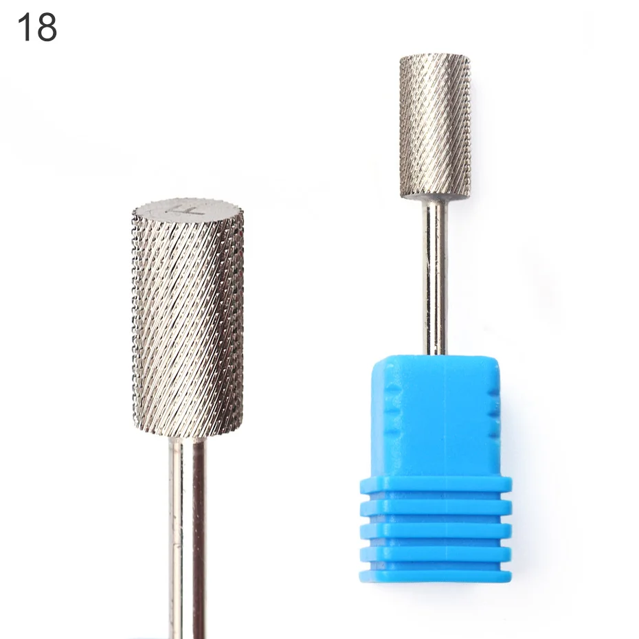 1pcs Cutter For Manicure Tungsten Carbide Burrs Nail Drill Bits Milling Machine Electric Rotary Nail Drill Accessories JI1014 - Цвет: 18