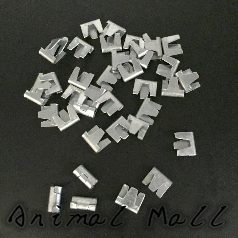 1200 шт. клетка для питомцев голубь курица кролика пряжка Железная монтажный