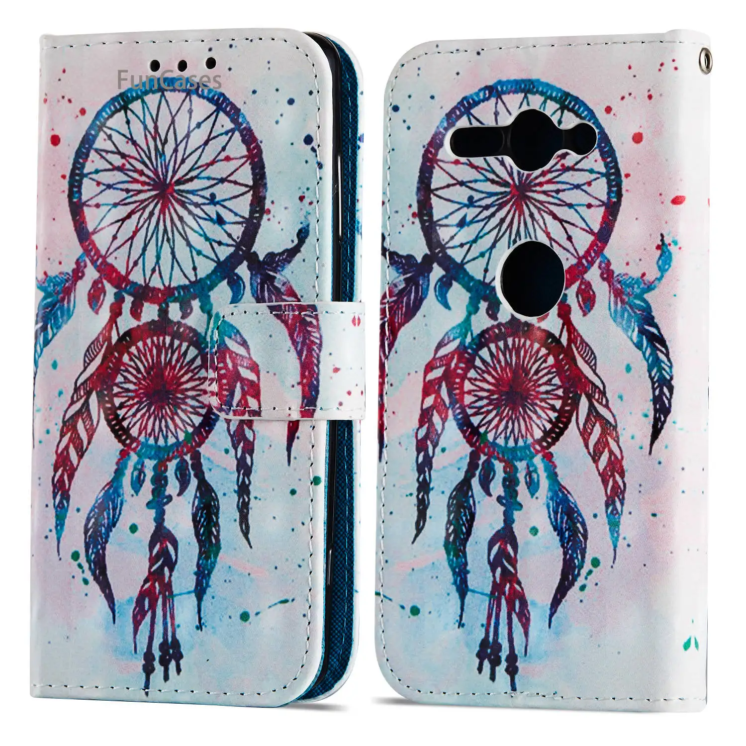 3D Unicorn Flip Phone Case sFor Estojo Sony XZ2 Compact Soft Silicone Cute Bumper Xperia | Мобильные телефоны и