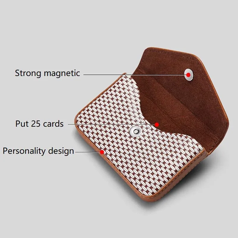 Большая модная вместительная визитница Maideduod держатель для кредитных карт