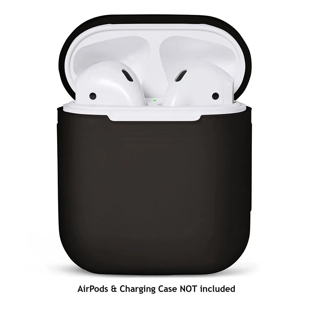 1 шт силиконовый Bluetooth беспроводной чехол для наушников AirPods Защитный Apple Airpod