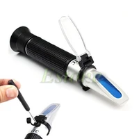 hot salinity salt refractometer aluminum for aquarium and seawater monitoring 0 10 and 1 0 to 1 070 s g