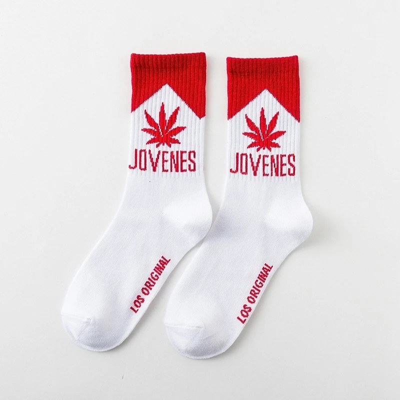 jovenos red peonfly оригинальность дизайна моды, искусства китайский личности носки женские женщин улице кататься однородный цвет комфортно случайные хлопковые носки носки женские короткие женские носки носочки носки-женские - Цвет: jovenos red