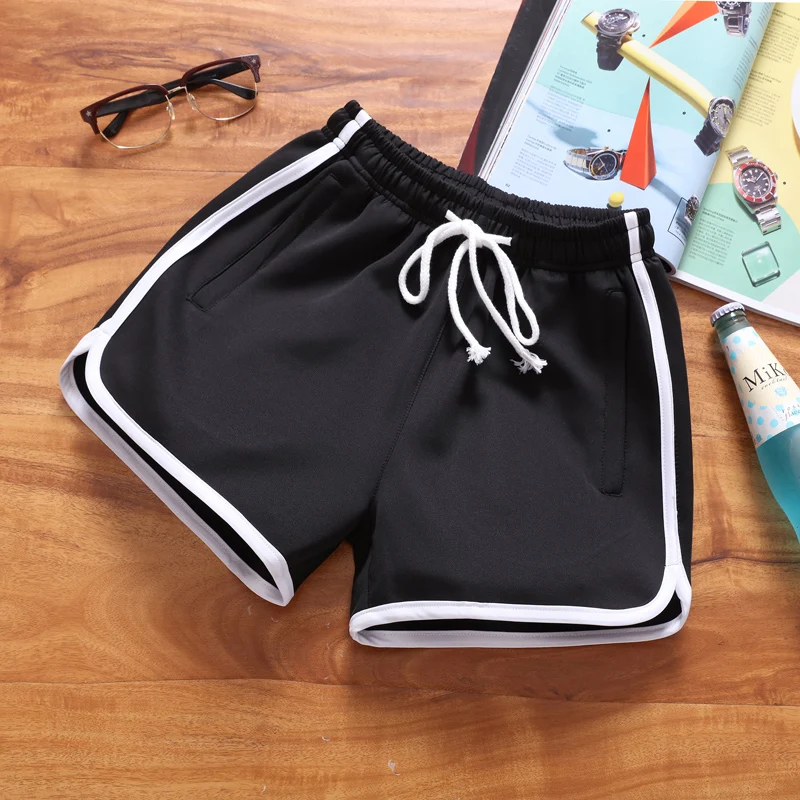 

Summer Men's Sports And Leisure Shorts Couple Models Solid Color Cotton Beach Swimming Beach Pants Asian Size S-5XL