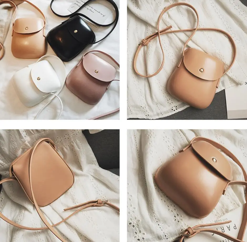 Vintage Fashion Mini Shell Female Bag New Women's Designer Handbag High quality PU Leather Women bag Shoulder Messenger Bag