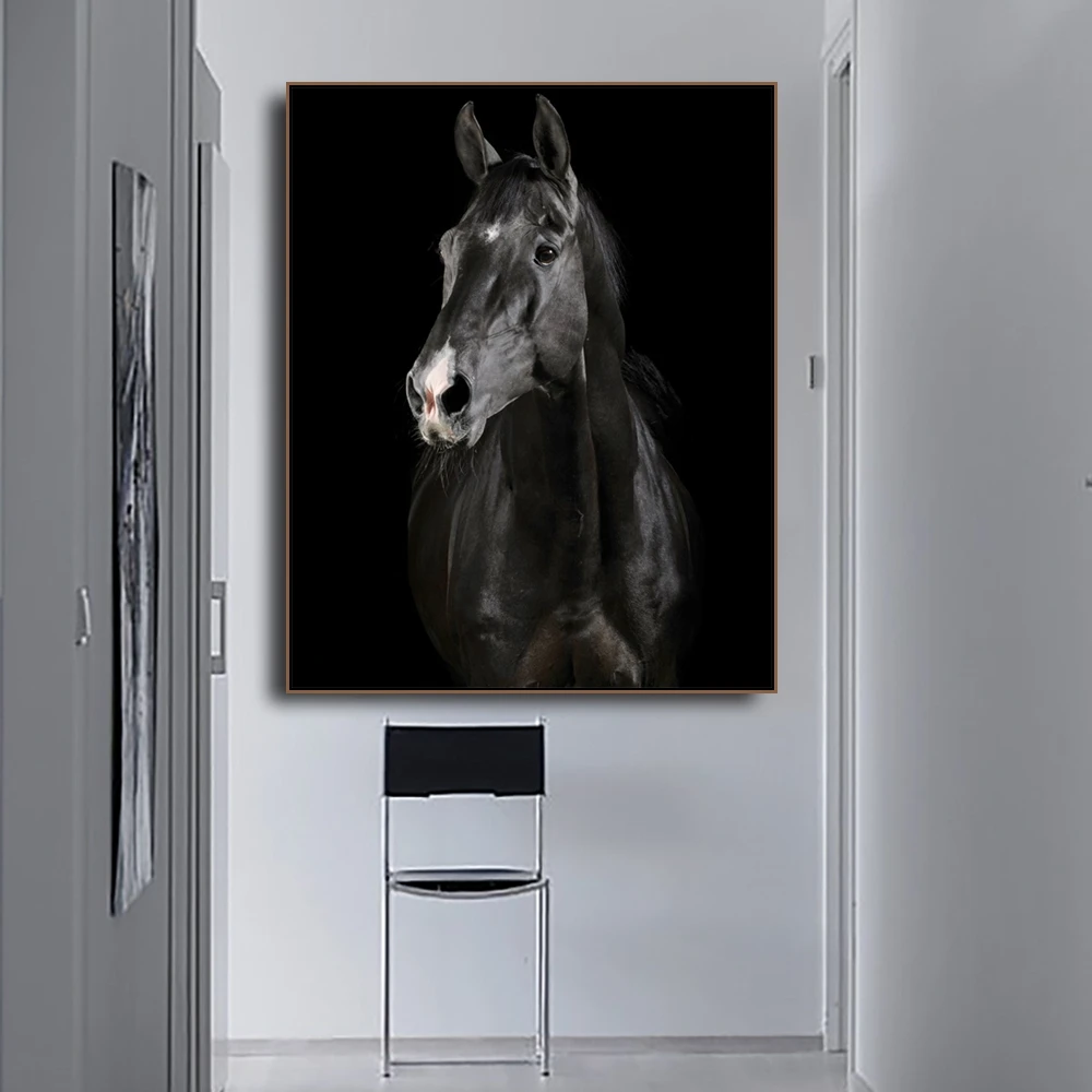 

Horse Photography Animals Print on Canvas Home Decoration Wall Art Oil Painting Wall Pictures Postesrs for Living Room Bedroom