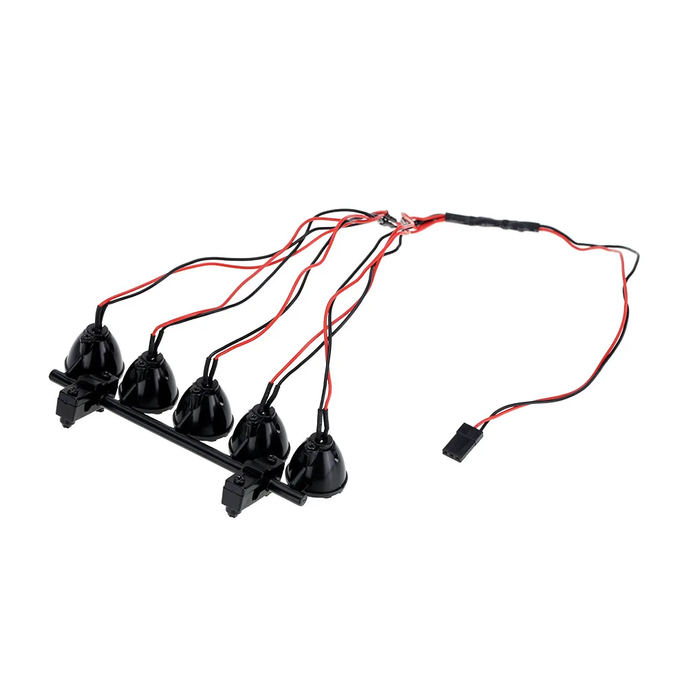 G.T.POWER набор световых полос для крыши 5 точесветильник ильников 1/10 RC Crawlers|light