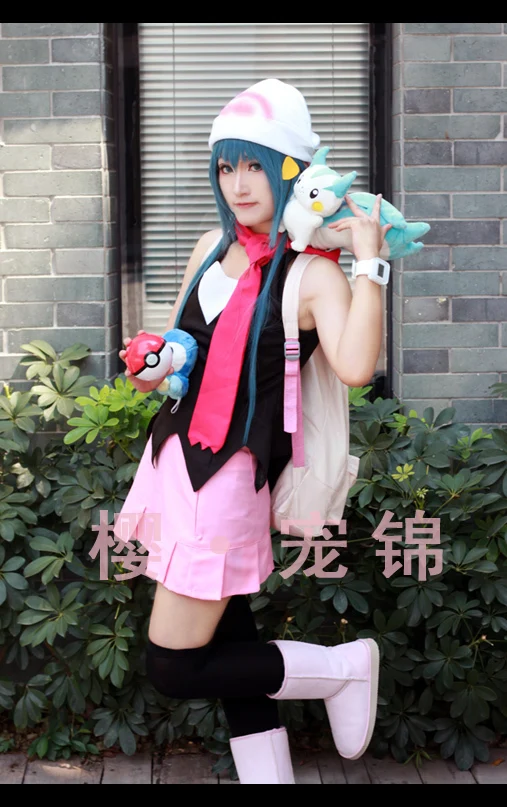 Костюм для косплея Dawn Hikari 11|cosplay costume|cosplay pokemon costumespokemon cosplay costumes |