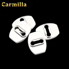 Защитный чехол Carmilla для автомобильного дверного замка, чехол из нержавеющей стали для Hyundai Tucson 2015 +, аксессуары для Kia Sportage QL 2016 2017