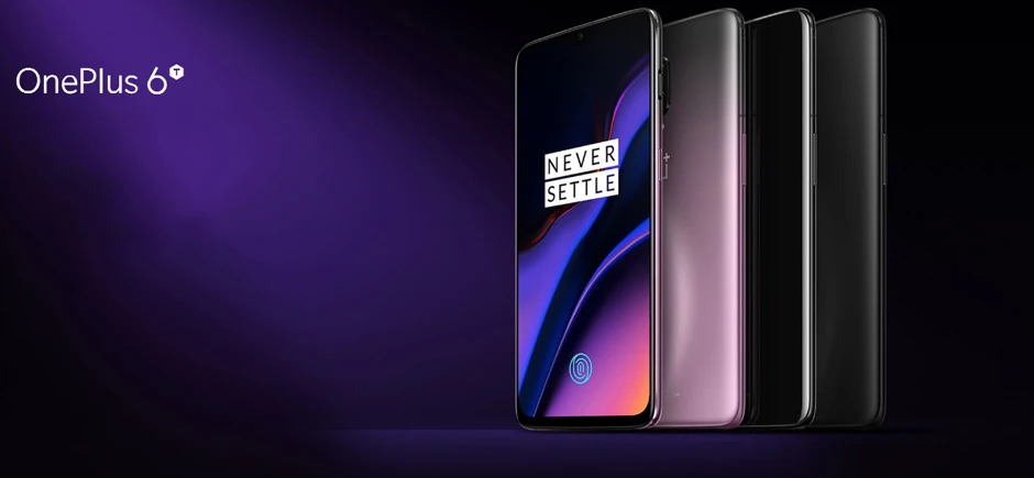 Oneplus 6 T 6 T 6 ГБ ОЗУ 128 Гб ПЗУ мобильный телефон Snapdragon 845 Восьмиядерный 6,4" полный экран 19,5: 9 20MP AI двойная камера