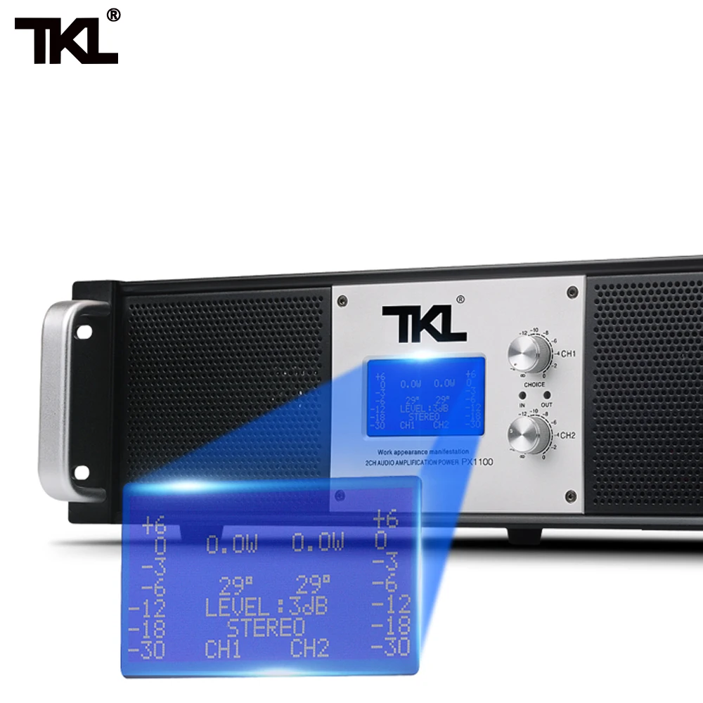 Усилитель мощности TKL PX300 500 Вт профессиональный усилитель для караоке