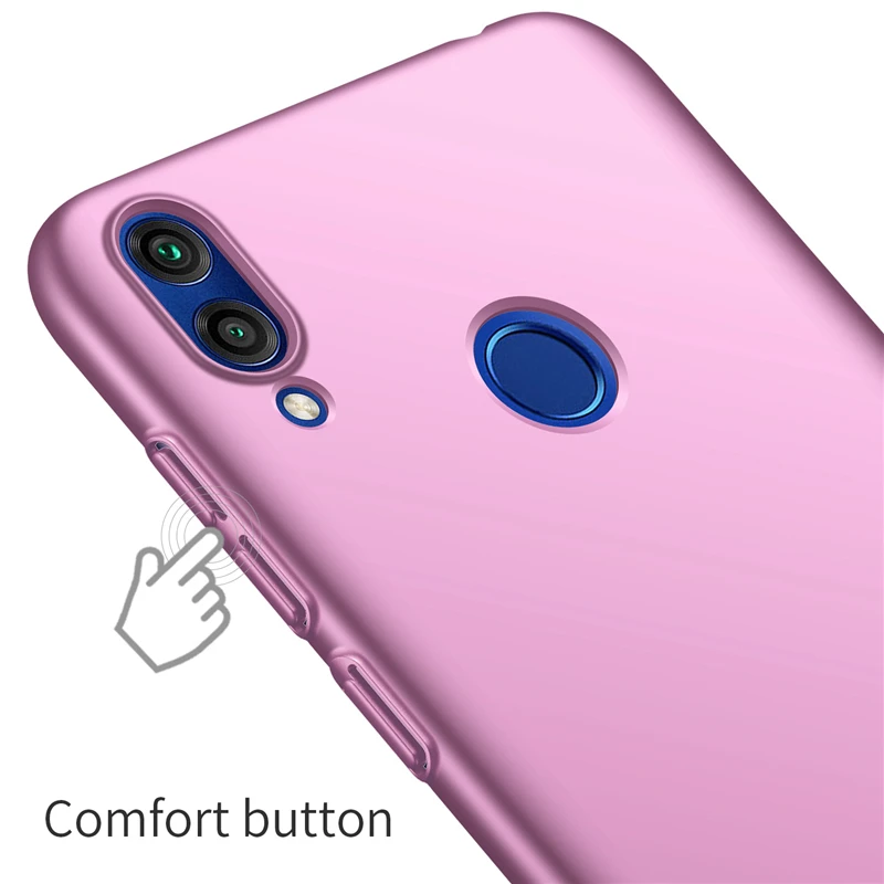 Чехол для Huawei Honor 8A 8C 8S роскошный Ультратонкий матовый жесткий защитный чехол из
