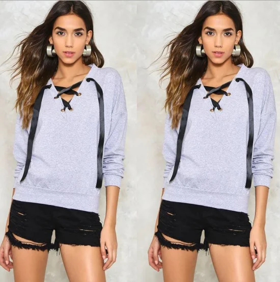 2017 Осень Для женщин Сплошной Цвет Глубокий V Средства ухода за кожей шеи Sexy Тонкий