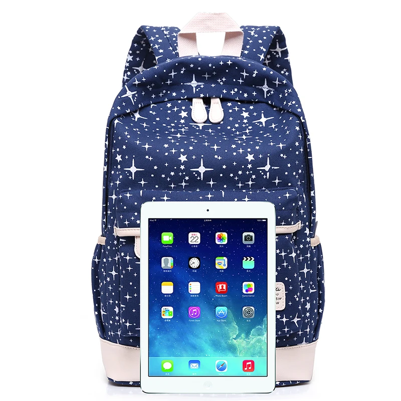 Новинка рюкзак для мальчиков и девочек школьный ранец молодежи женские холщовые