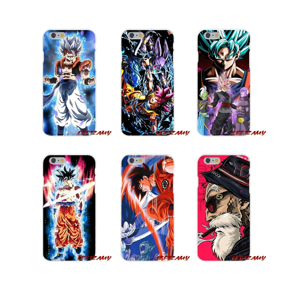 Dragon Ball Son Goku для iPhone X XR XS MAX 4 4s 5 5S 5C SE 6 S 7 8 Plus ipod touch Аксессуары чехлы телефонов |