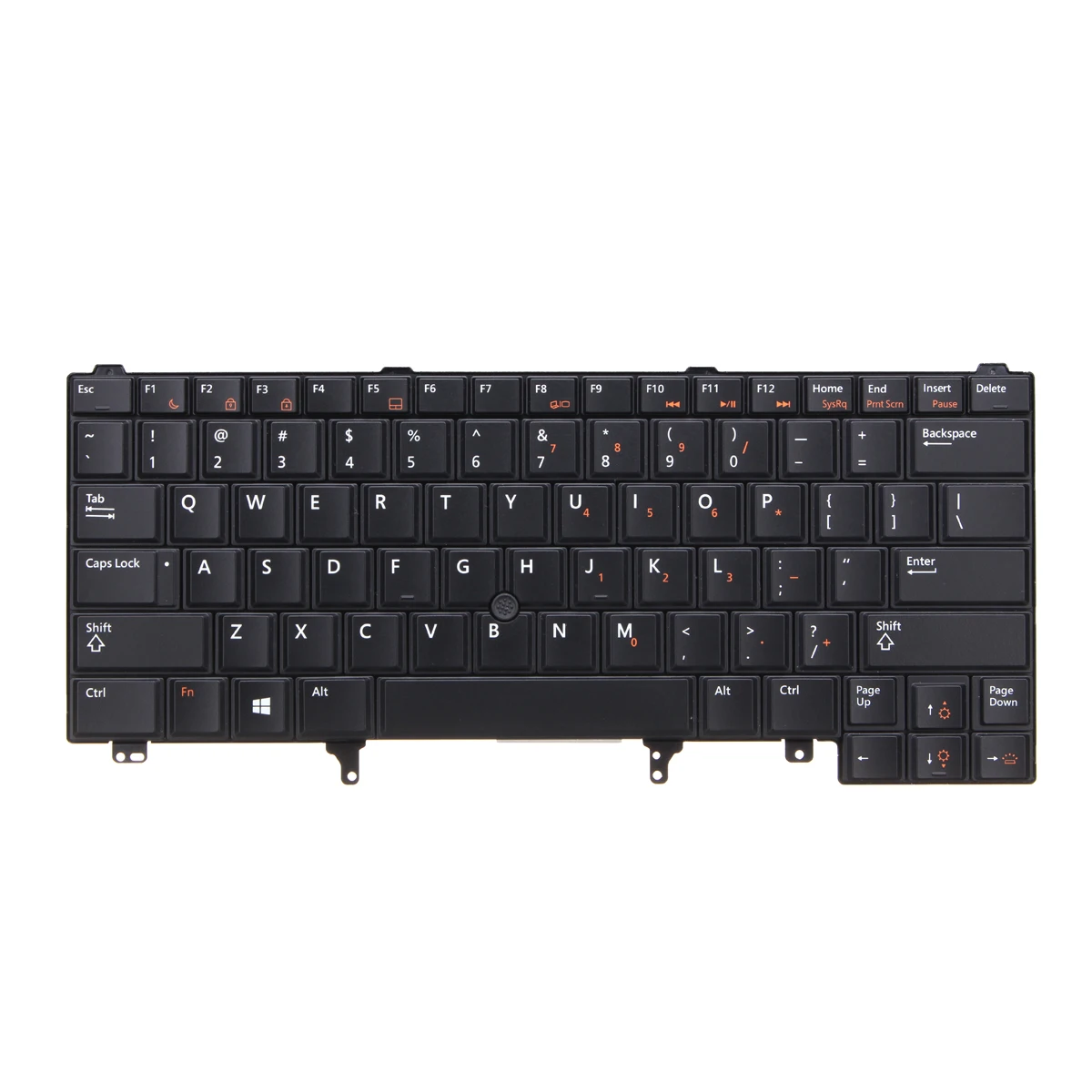 Клавиатура для ноутбука с подсветкой Dell Latitude E6320 E6420 E6430 E6440 E5420 E5430 запасные