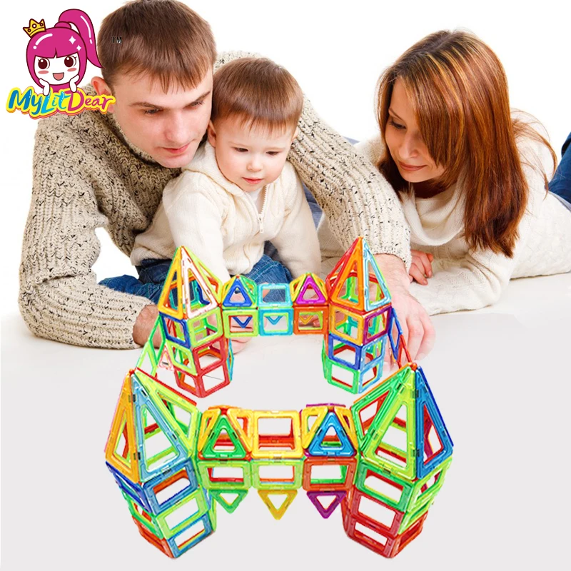 Мини Магнитный конструктор строительные блоки 25 шт. детские развивающие игрушки