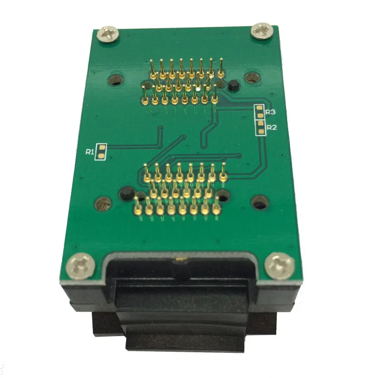 EMCP162 к DIP48 IC тестовое гнездо для BGA162 BGA186 тестирования размер чипа 12*16 мм