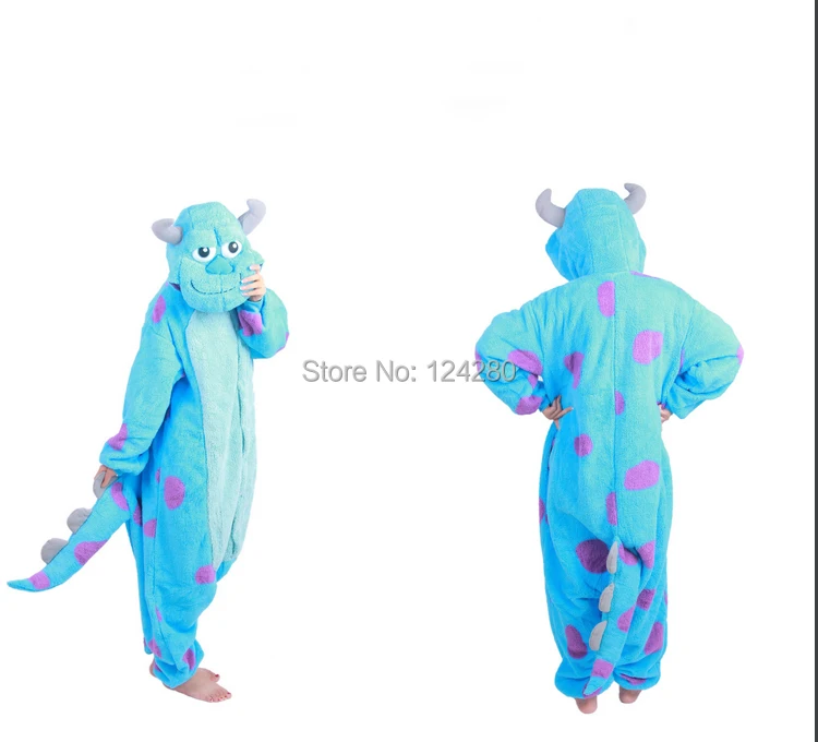 Женская и мужская длинная Фланелевая пижама сульливана флисовая Пижама в виде