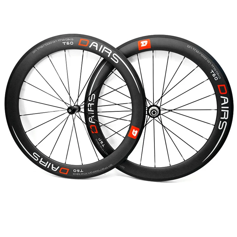 

700c carbon wheels Basalt brake DAIRS 60mm tubular 23mm powerway R36 TPI ceramics Straight pull carbon road bike wheels G3