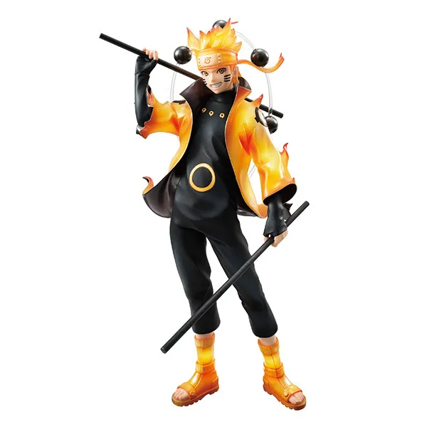 Наруто shippuden Аниме фигурки Uzumaki ПВХ фигурка 18 см rikudousenin Modo Модель Коллекция