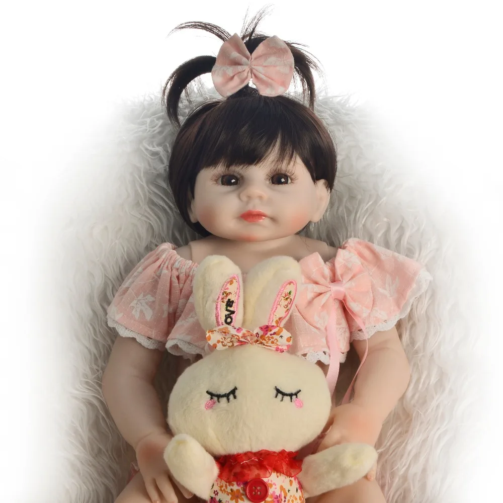 

Кукла реборн силиконовая, 48 см, для купания