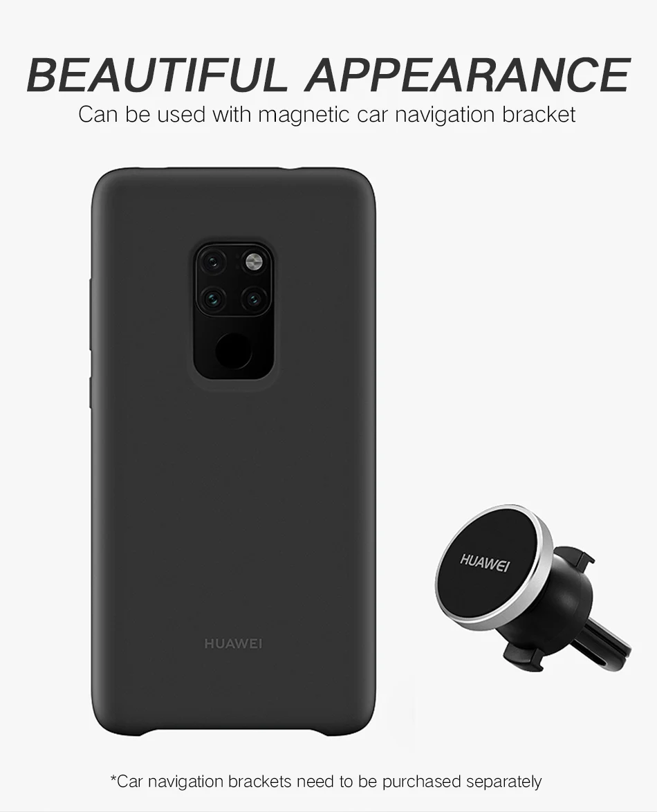 Силиконовый чехол для huawei mate 20 360, милый противоударный автомобильный держатель, мягкий жидкий силиконовый чехол